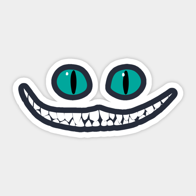 Cheshire Cat Alice In Wonderland Alice In Wonderland Sticker